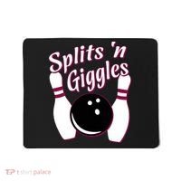 Funny Bowling Team Splits N Giggles Mousepad thumb 0