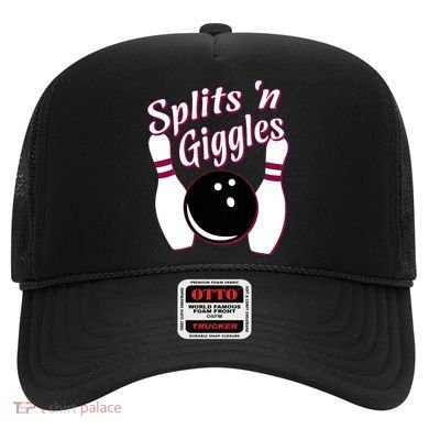 Funny Bowling Team Splits N Giggles Hat