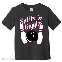 Funny Bowling Team Splits N Giggles Toddler T-Shirt thumb 0