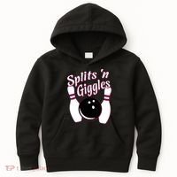 Funny Bowling Team Splits N Giggles Kids Hoodie thumb 0
