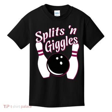 Funny Bowling Team Splits N Giggles Kids T-Shirt