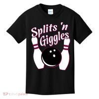 Funny Bowling Team Splits N Giggles Kids T-Shirt thumb 0