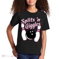Funny Bowling Team Splits N Giggles Kids T-Shirt thumb 2