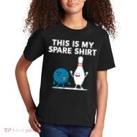 Funny Bowling Tee For Men Women & Spare Kids T-Shirt thumb 2