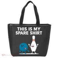 Funny Bowling Tee For Men Women & Spare Tote Bag thumb 0