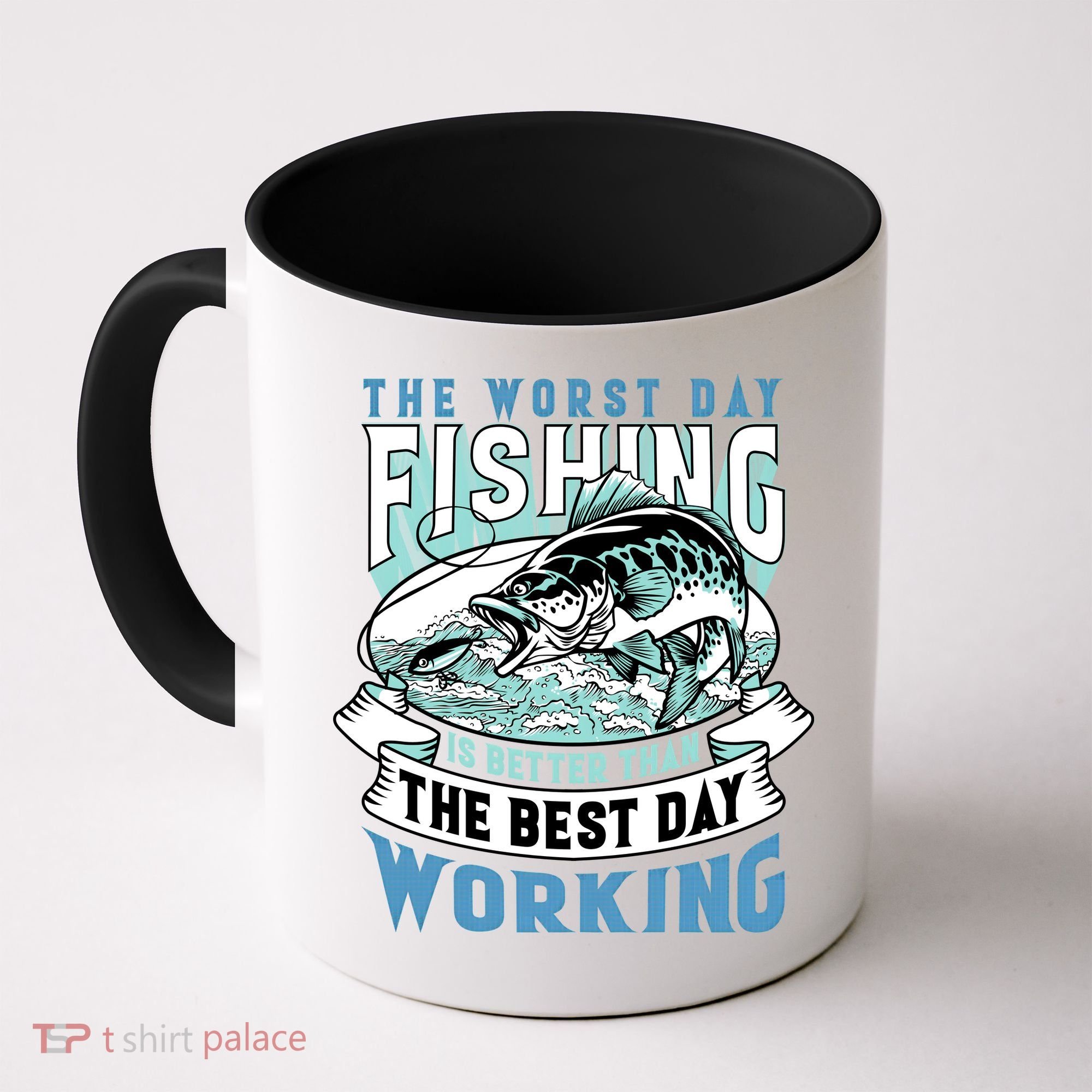 Fishing Better Than Working Coffee Mug
