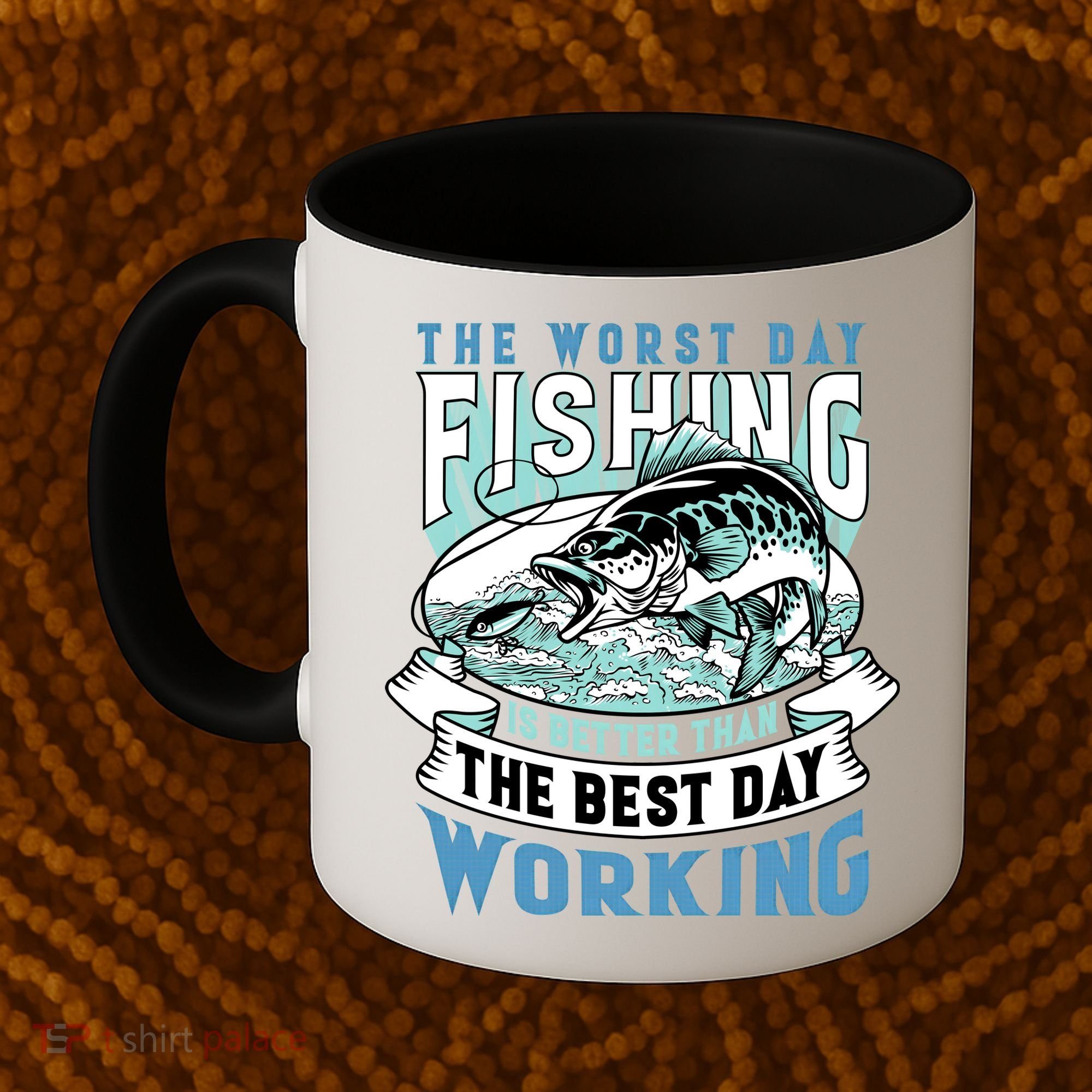 Fishing Better Than Working Coffee Mug
