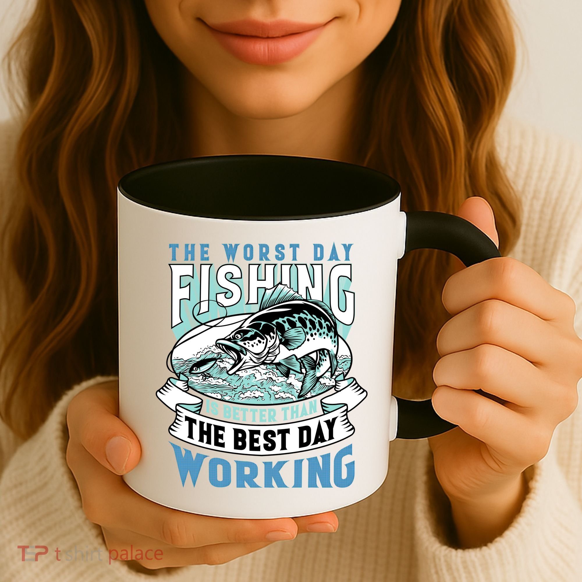 Fishing Better Than Working Coffee Mug