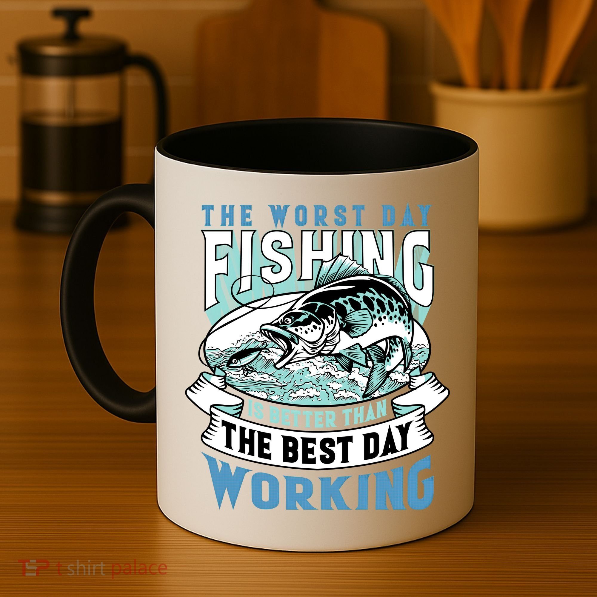 Fishing Better Than Working Coffee Mug