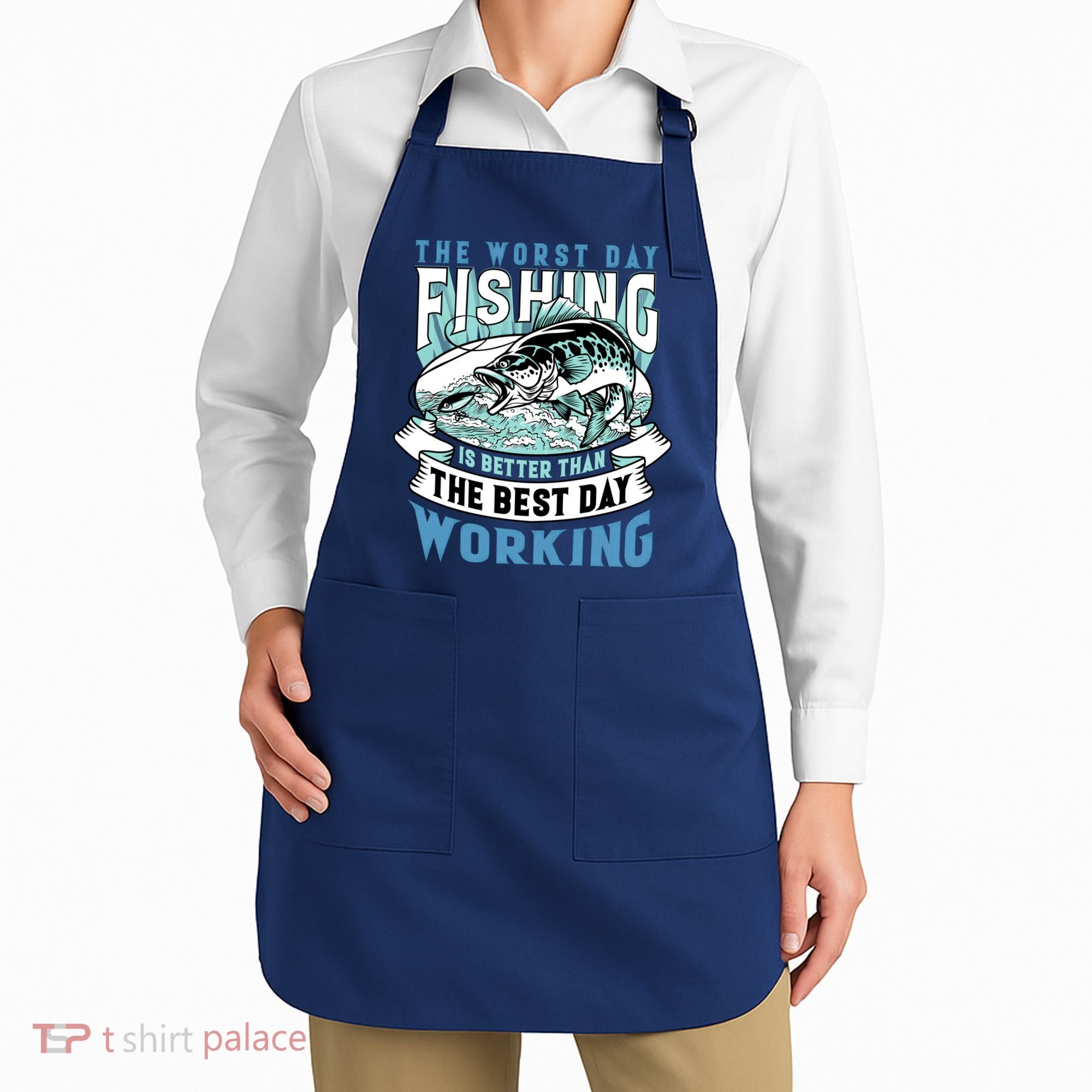 Fishing Better Than Working Apron
