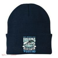 Fishing Better Than Working Beanie thumb 0