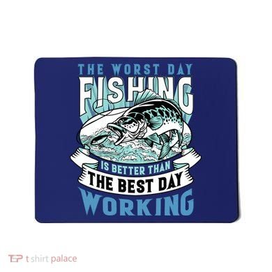 Fishing Better Than Working Mousepad