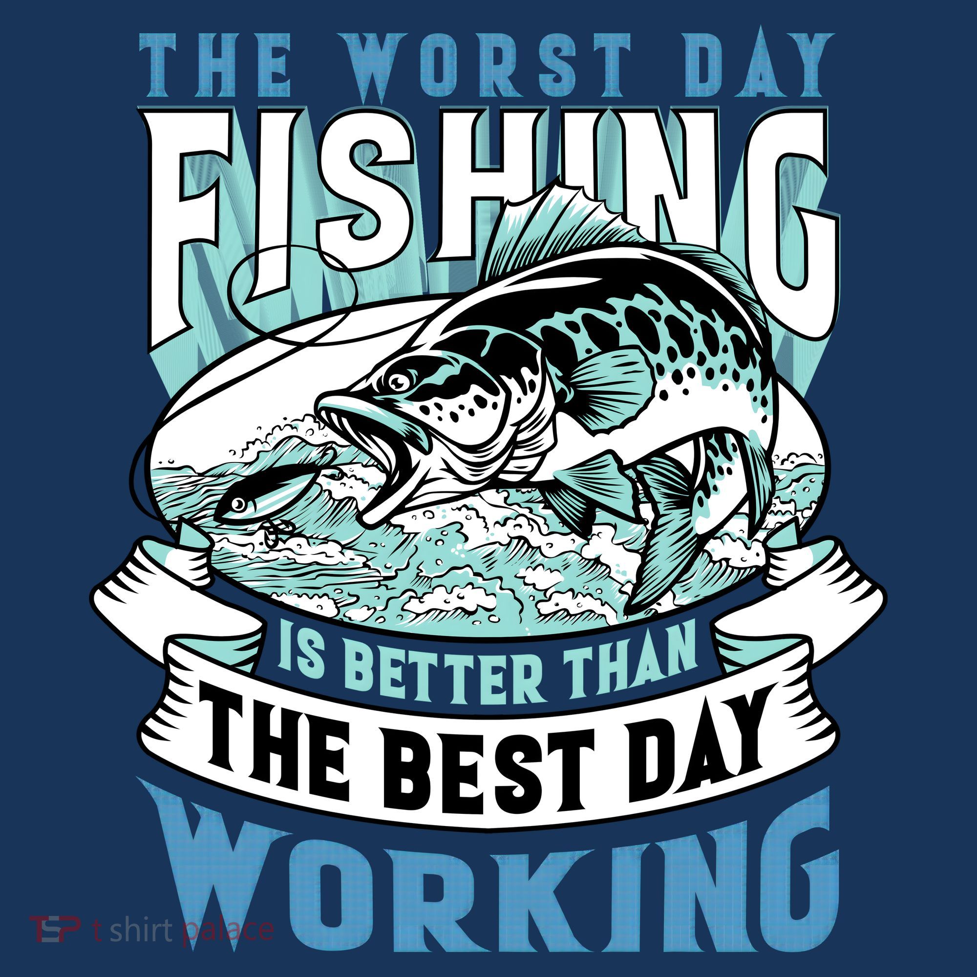 Fishing Better Than Working Tote Bag