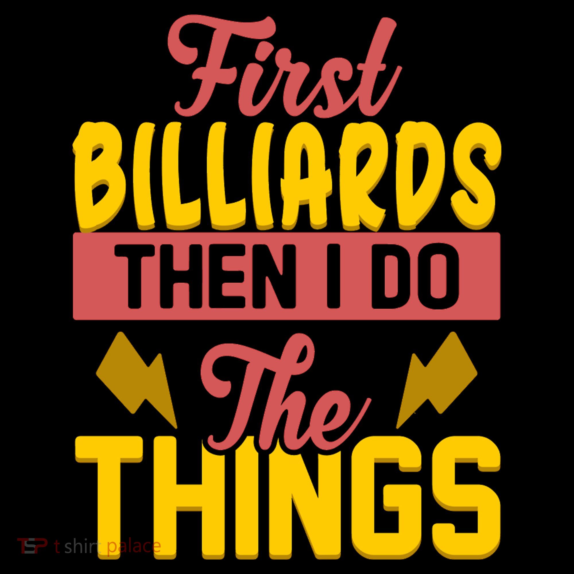 First Billiards Then I Do Thing Billiards Dad Gift For Father's Day Coffee Mug