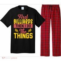 First Billiards Then I Do Thing Billiards Dad Gift For Father's Day Pajama Set thumb 0