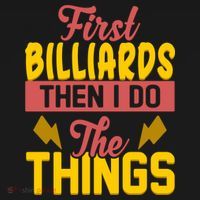 First Billiards Then I Do Thing Billiards Dad Gift For Father's Day Ornament thumb 1