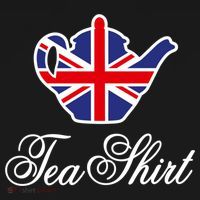 Funny British Tea Gift Uk Teapot Union Jack Flag Tea Pun Gift Women's Hoodie thumb 2
