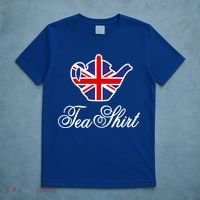 Funny British Tea Gift Uk Teapot Union Jack Flag Tea Pun Gift T-Shirt thumb 5