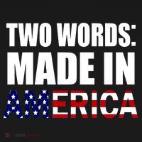 Funny Biden Two Words, Made In America Ornament thumb 1
