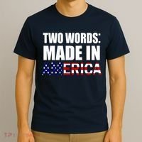 Funny Biden Two Words, Made In America T-Shirt thumb 3