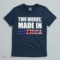 Funny Biden Two Words, Made In America T-Shirt thumb 5