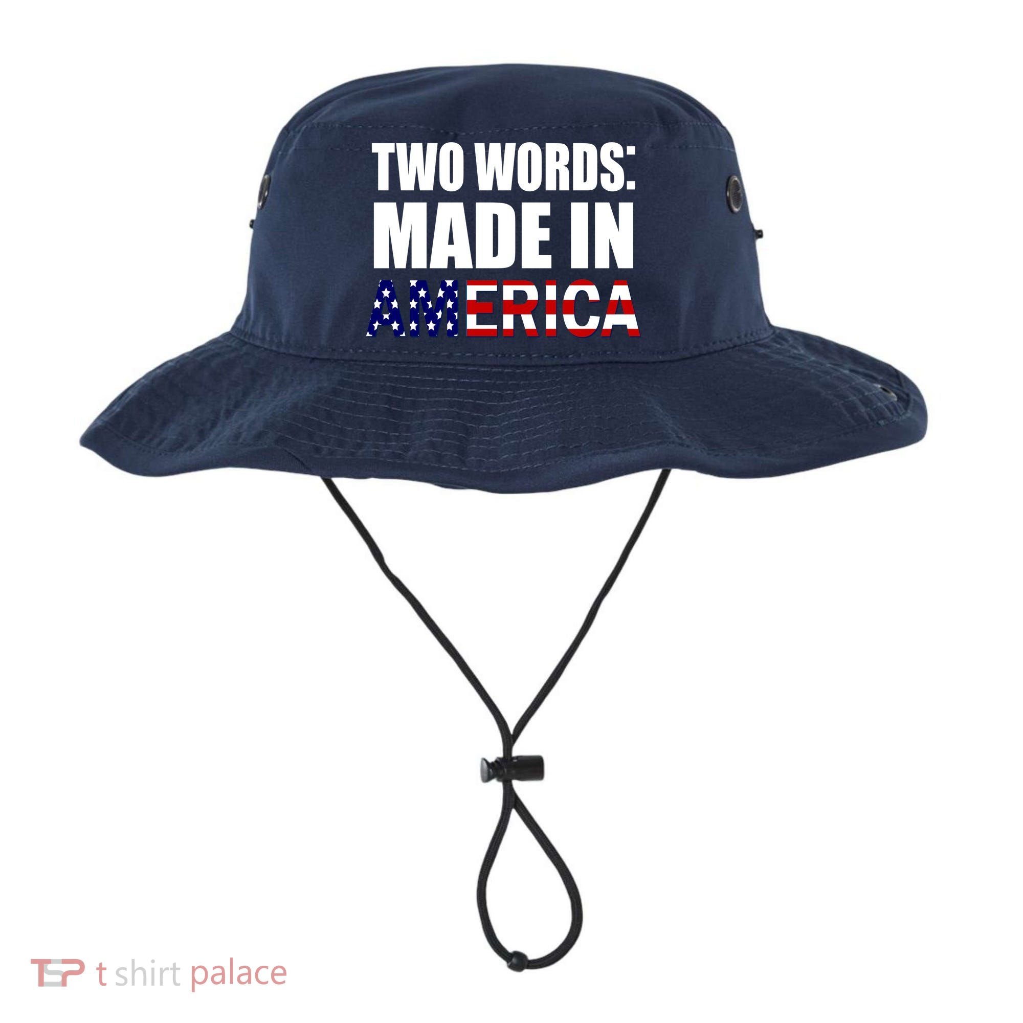 Funny Biden Two Words, Made In America Bucket Hat