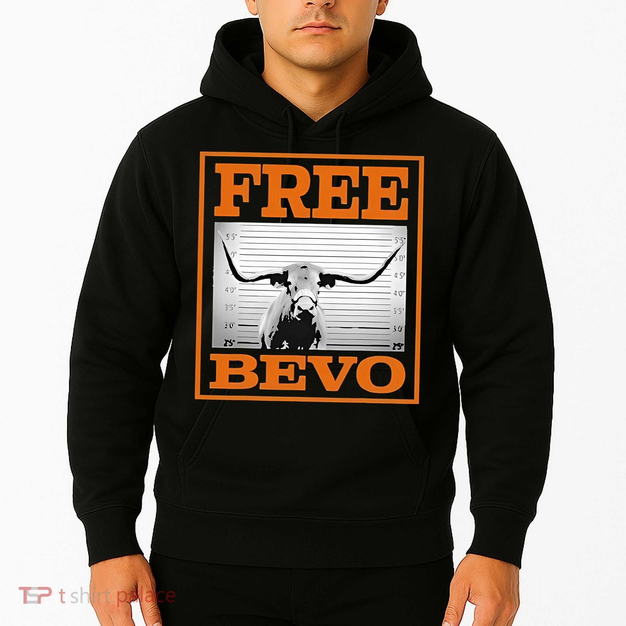 Free Bevvo Texas Mascot Hoodie