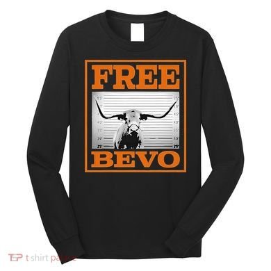 Free Bevvo Texas Mascot Long Sleeve Shirt