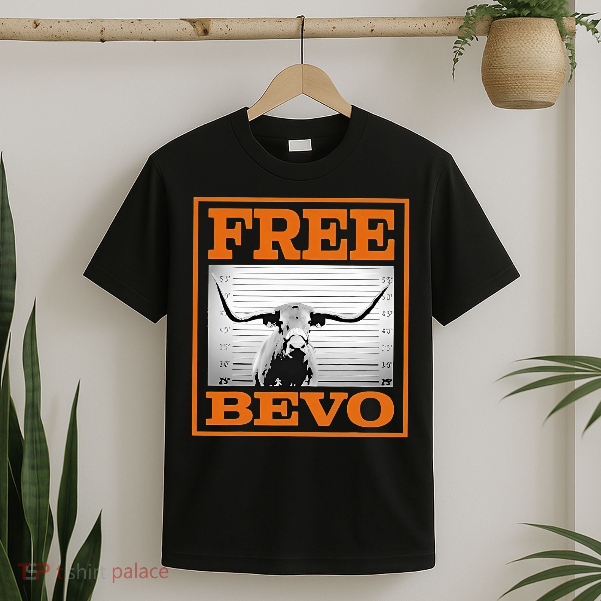 Free Bevvo Texas Mascot T-Shirt