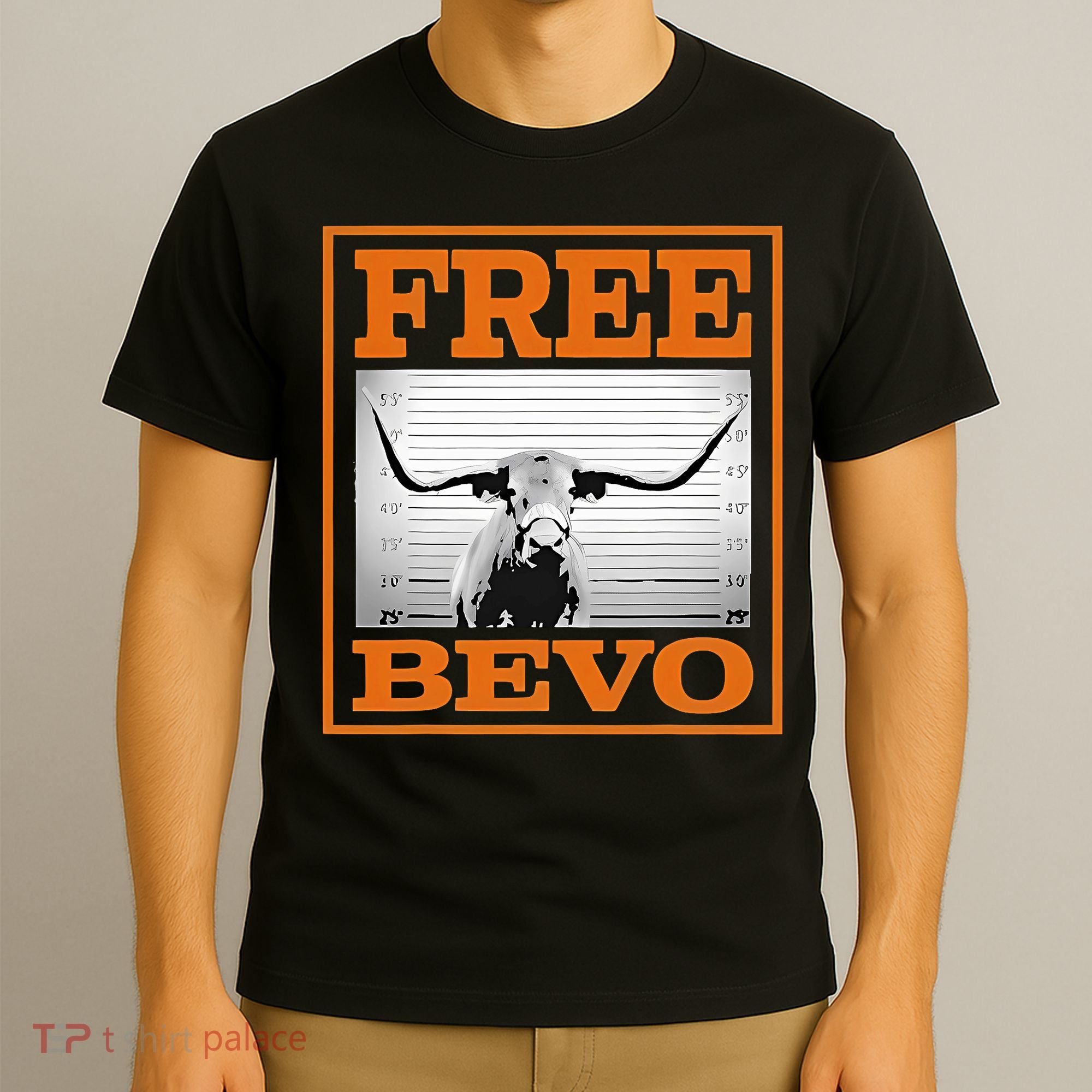 Free Bevvo Texas Mascot T-Shirt