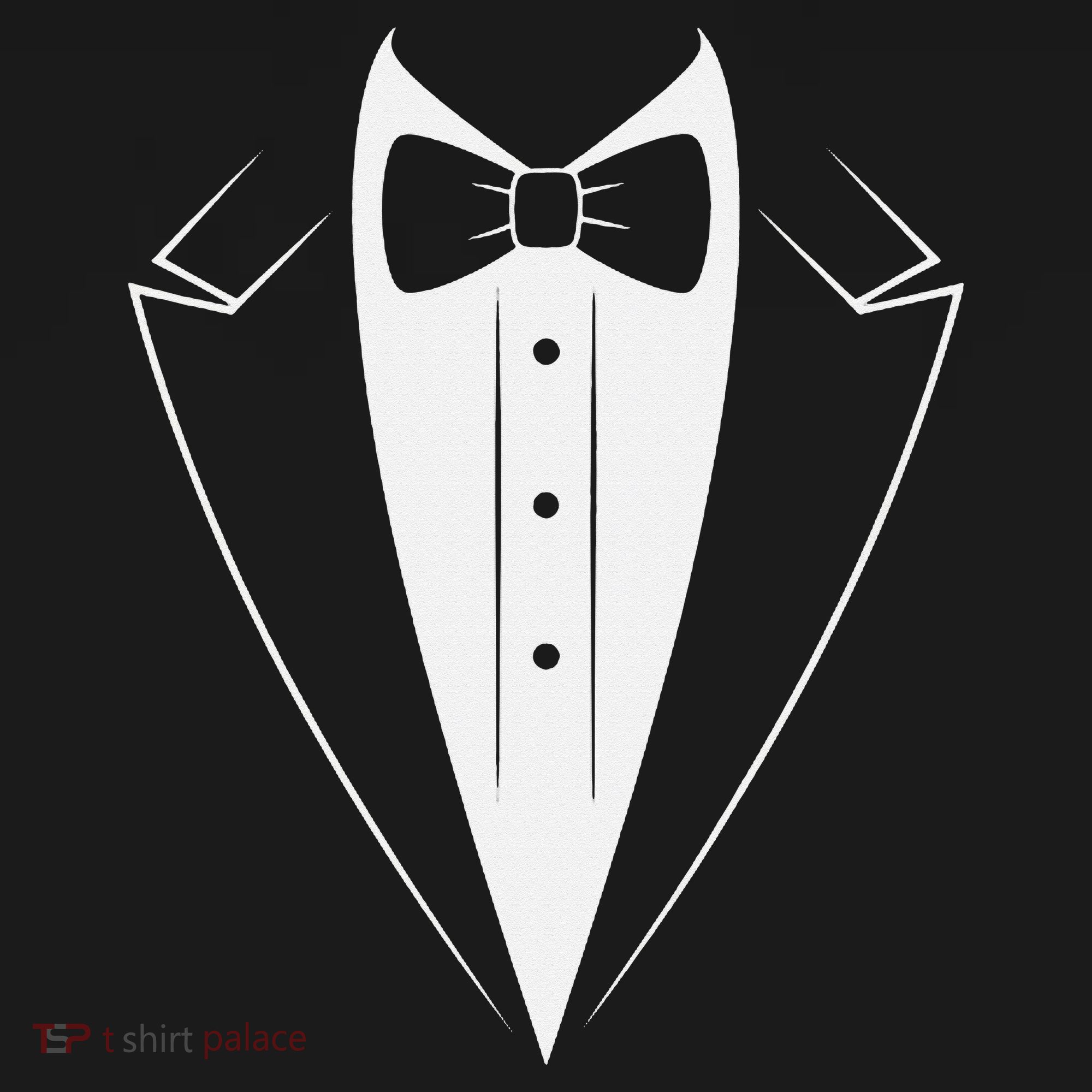 Funny Bow Tie Tuxedo Costume Formal Party For Man Women's Hoodie