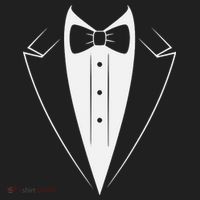 Funny Bow Tie Tuxedo Costume Formal Party For Man Hat thumb 2