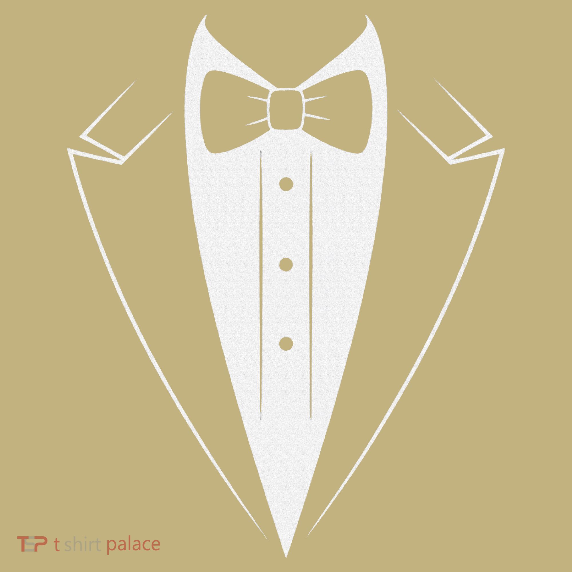 Funny Bow Tie Tuxedo Costume Formal Party For Man Kids T-Shirt