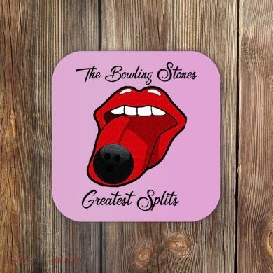 Funny Bowling The Bowling Stones Design Coaster