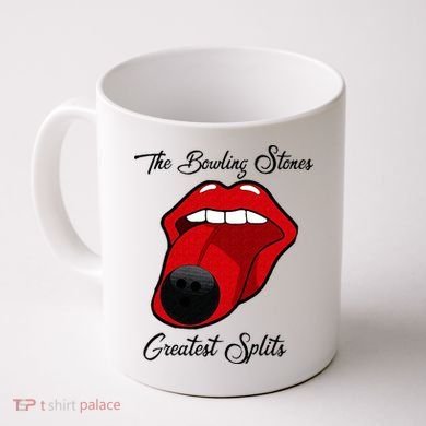 Funny Bowling The Bowling Stones Design Coffee Mug