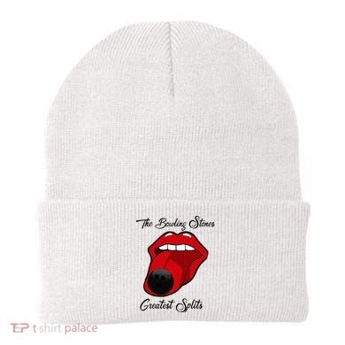 Funny Bowling The Bowling Stones Design Beanie