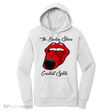 Funny Bowling The Bowling Stones Design Women's Hoodie