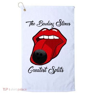 Funny Bowling The Bowling Stones Design Golf Towel