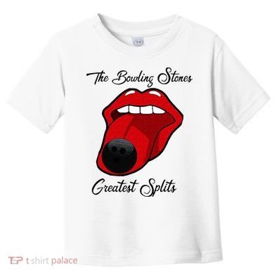 Funny Bowling The Bowling Stones Design Toddler T-Shirt