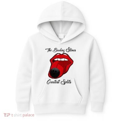 Funny Bowling The Bowling Stones Design Kids Hoodie