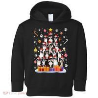 Funny Boston Terrier Dog Ugly Sweater Christmas Tree Xmas Toddler Hoodie thumb 0