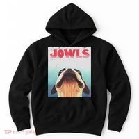 Funny Boston Terriers Jowls Dog Mom, Dog Dad Hoodie thumb 0