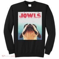 Funny Boston Terriers Jowls Dog Mom, Dog Dad Sweatshirt thumb 0
