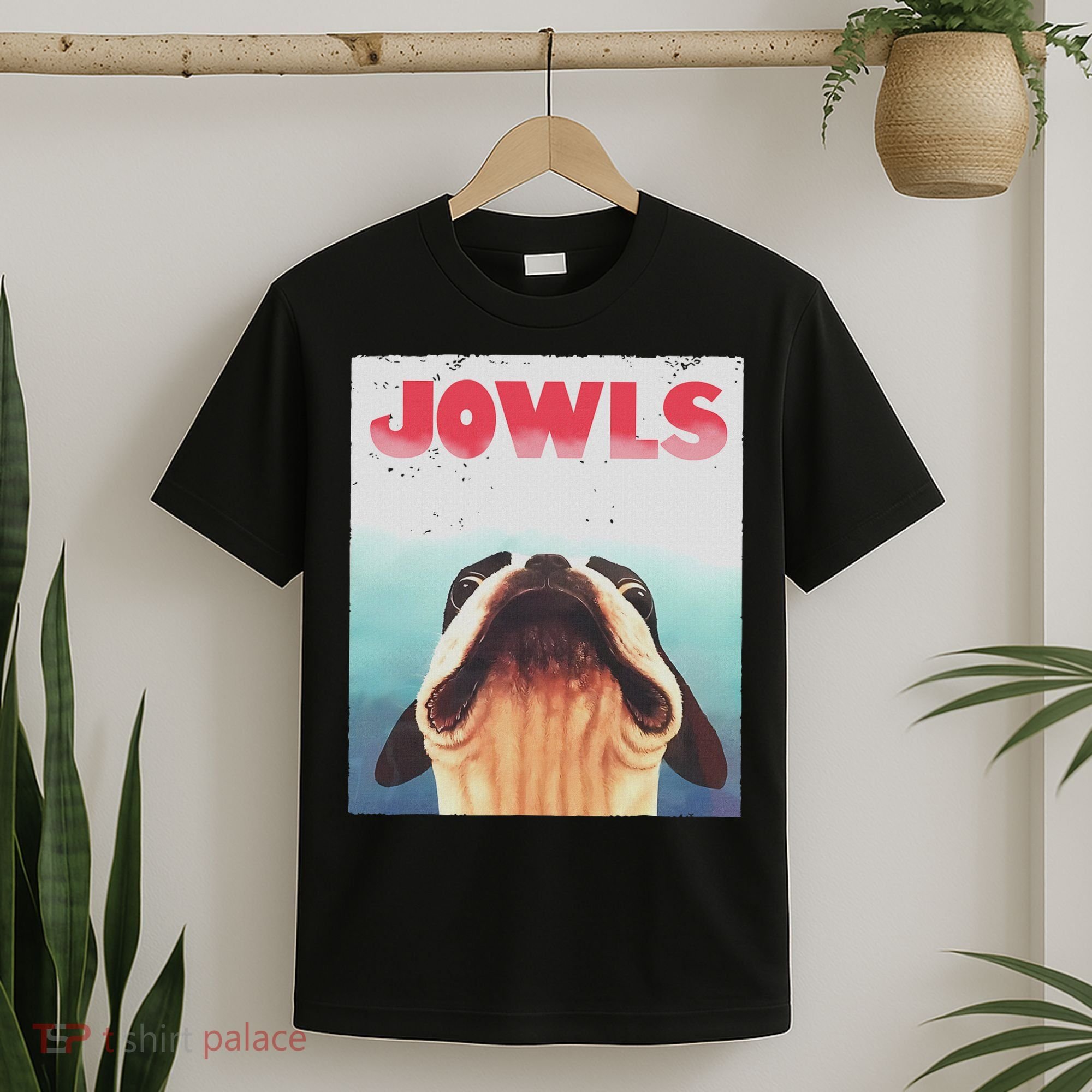 Funny Boston Terriers Jowls Dog Mom, Dog Dad T-Shirt