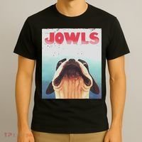 Funny Boston Terriers Jowls Dog Mom, Dog Dad T-Shirt thumb 3