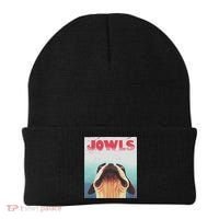 Funny Boston Terriers Jowls Dog Mom, Dog Dad Beanie thumb 0