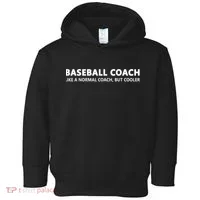 Funny Baseball Trainer Definition Baseball Coach Toddler Hoodie thumb 0