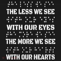 Funny Braille The Less We See With Our Eyes Doggie Tank thumb 4