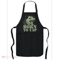 Funny Born To Yap Opossum Apron thumb 0