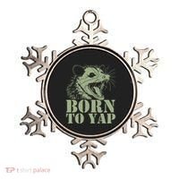 Funny Born To Yap Opossum Ornament thumb 0